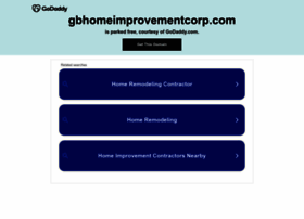 gbhomeimprovementcorp.com