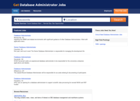 getdatabaseadministratorjobs.com