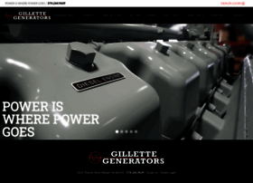 gillettegenerators.com