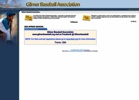 gilmerbaseball.org