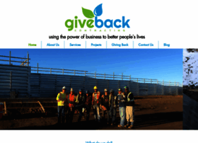 givebackcontracting.com