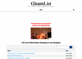 gleamlist.info