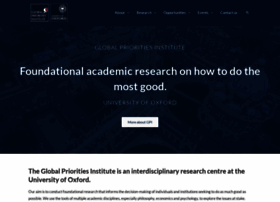 globalprioritiesinstitute.org