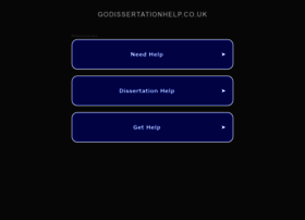 godissertationhelp.co.uk