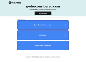 godreconsidered.com