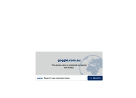 goggle.com.au