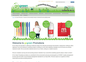 gogreenpromotions.co.uk