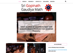 gopinathgaudiyamath.com