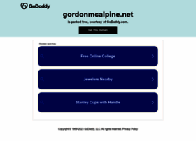 gordonmcalpine.net
