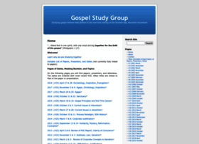 gospelstudygroup.org
