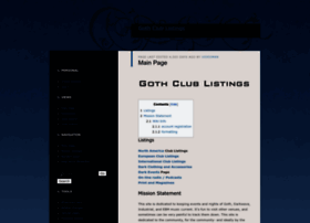 gothclubs.org