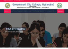 govtcitycollege.ac.in