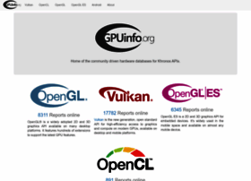 gpuinfo.org