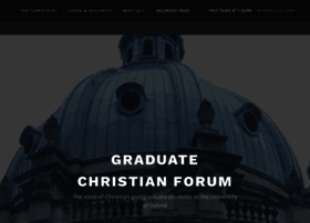 graduatechristianforum.org