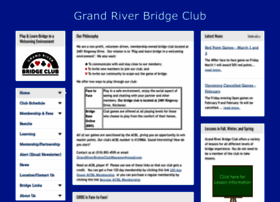 grandriverbridgeclub.com