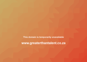 greaterthantalent.co.za
