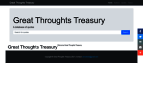 greatthoughtstreasury.com