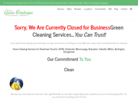 greenboutiquecleaning.ca