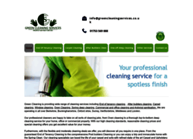 greencleaningservices.co.uk