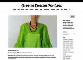 greeniedressesforless.com