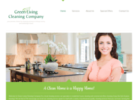 greenlivingcleaningcompany.com