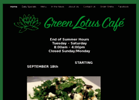 greenlotuscafe.com