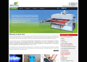 greentechprintingmachines.com