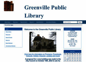 greenvillepubliclibrary.org