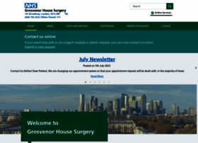 grosvenorhousesurgery.nhs.uk