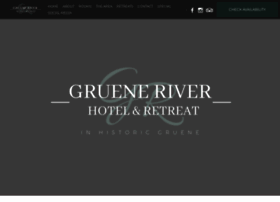 grueneriverhotel.com