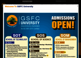 gsfcuniversity.ac.in