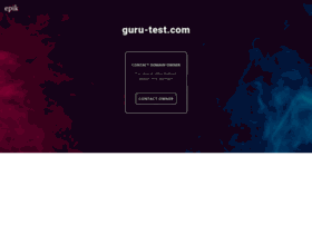 guru-test.com