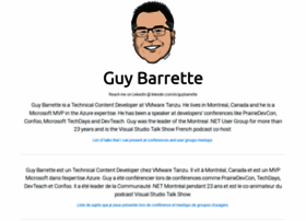 guybarrette.com