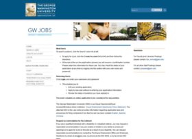 gwu.jobs