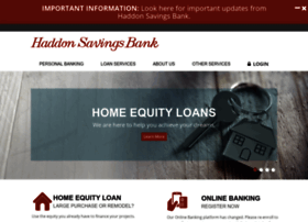 haddonsavingsbank.com