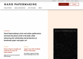 handpapermaking.org