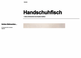 handschuhfisch.de