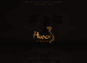 hanoionmanning.com.au