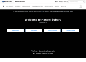 hanselsubaru.com