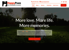 happypawsvets.com