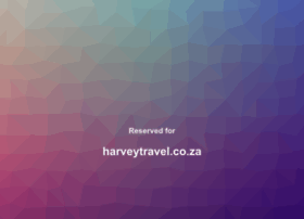 harveytravel.co.za