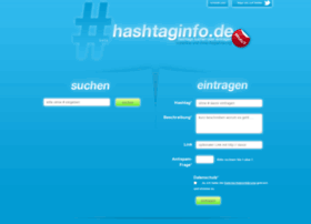 hashtaginfo.de