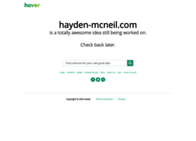 hayden-mcneil.com