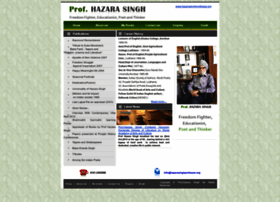 hazarasinghprofessor.org