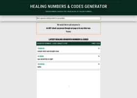 healingnumbers.info