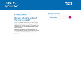 healthhelpnow.nhs.uk