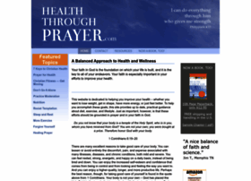 healththroughprayer.com
