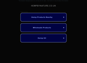 hempbynature.co.uk