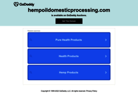 hempoildomesticprocessing.com