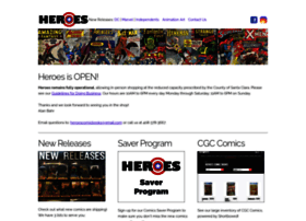 heroescomicbooks.com